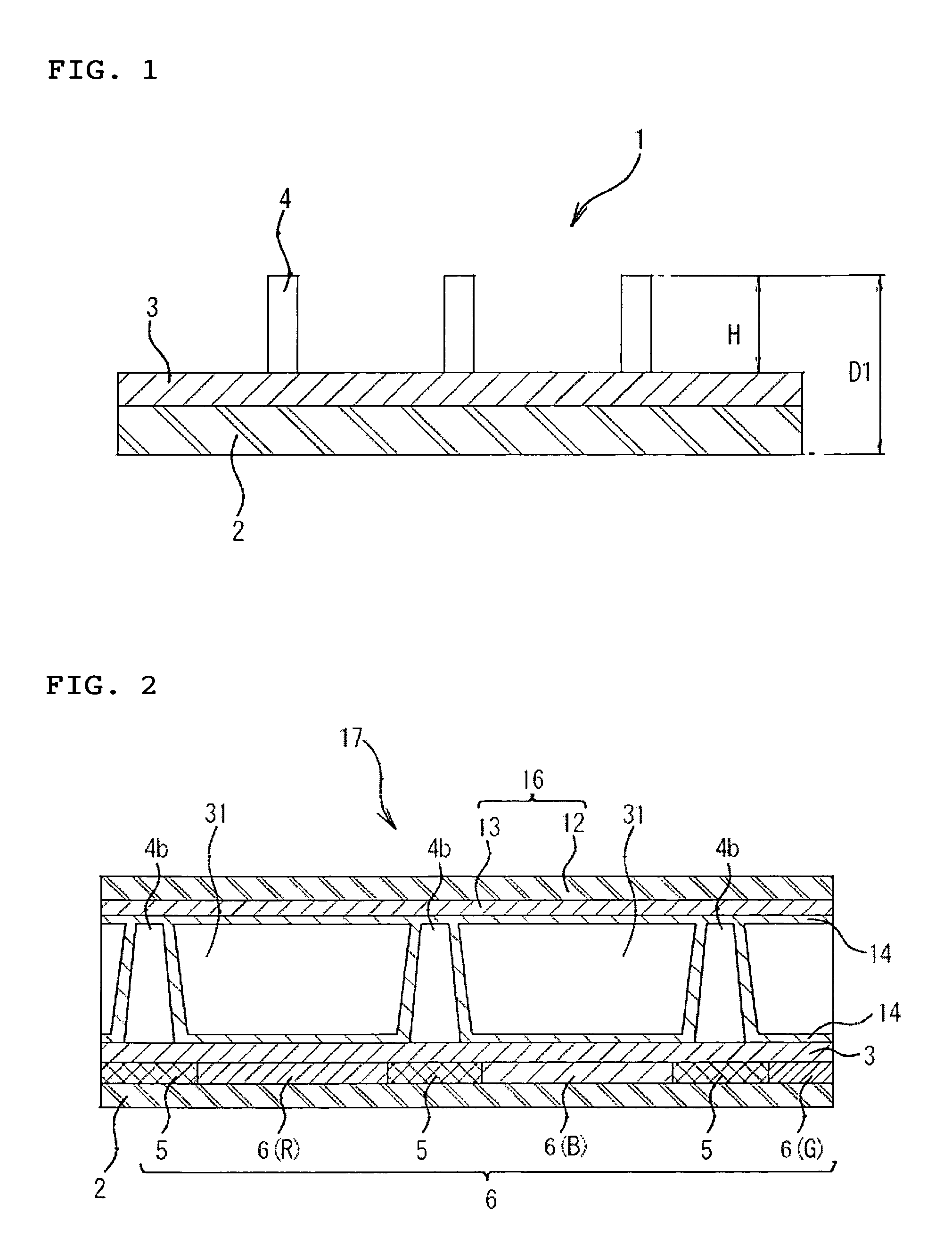 Optical member with retardation control function and liquid crystal display