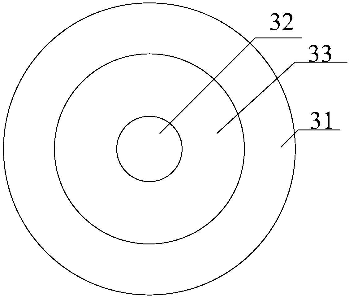 Magnetron sputtering coating cathode structure