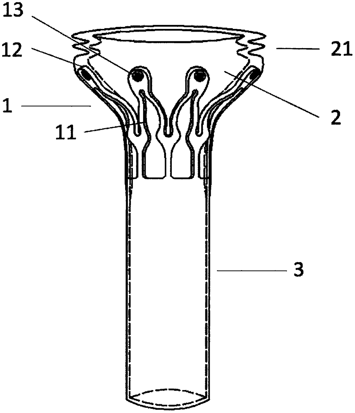 Device for auxiliary fixing