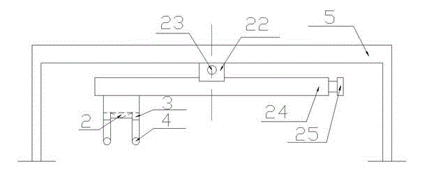 Laser transmission welding follow-up clamping device