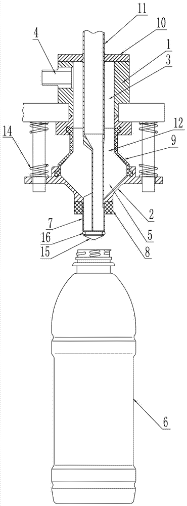 Particle filling valve
