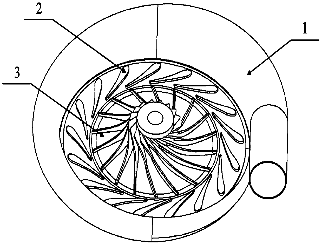 Megawatt supercritical carbon dioxide centripetal turbine device