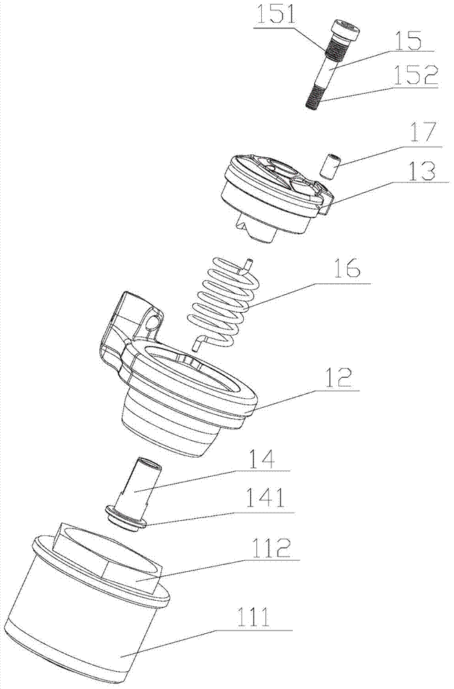 Integrated wire control mechanism and assembly method thereof