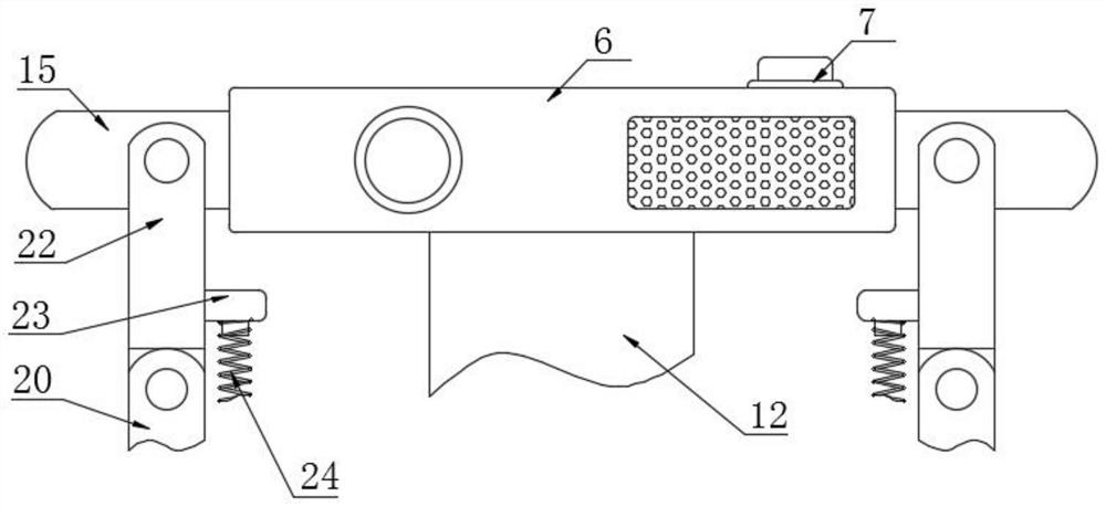 A kind of university behavior beauty action video broadcasting publicity device