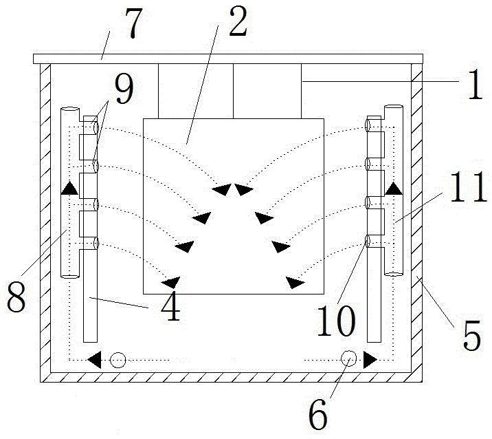 A sandwich barrel for refining