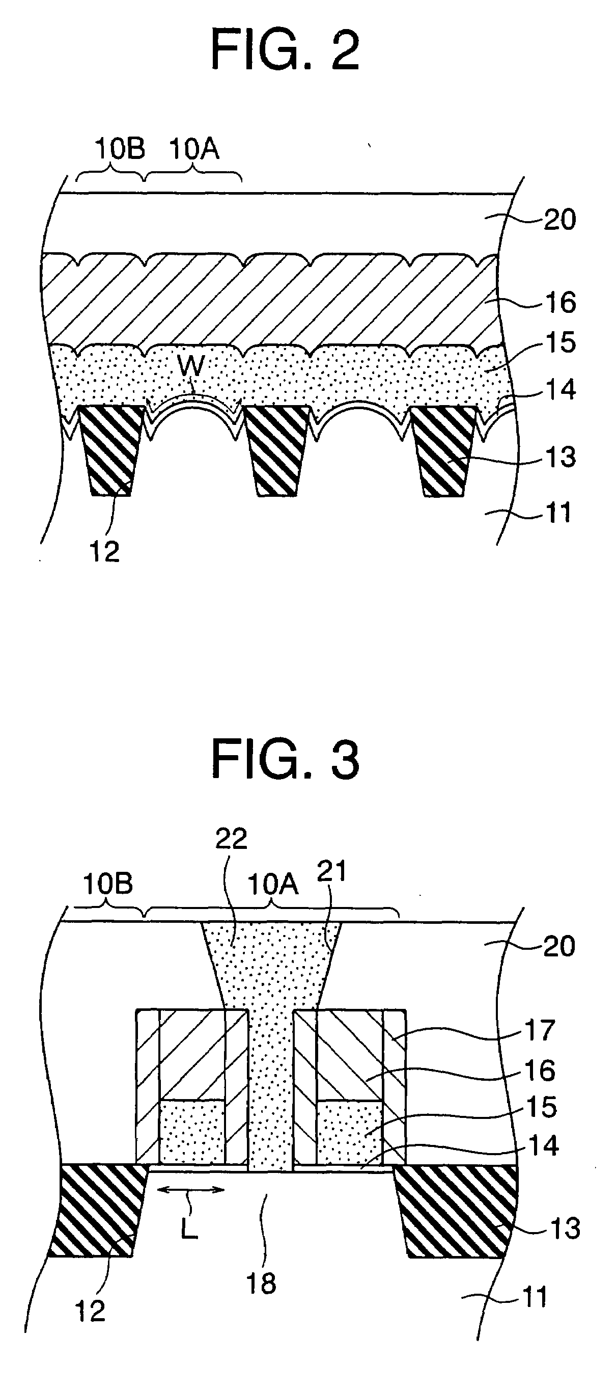 Semiconductor device having a circular-arc profile on a silicon surface