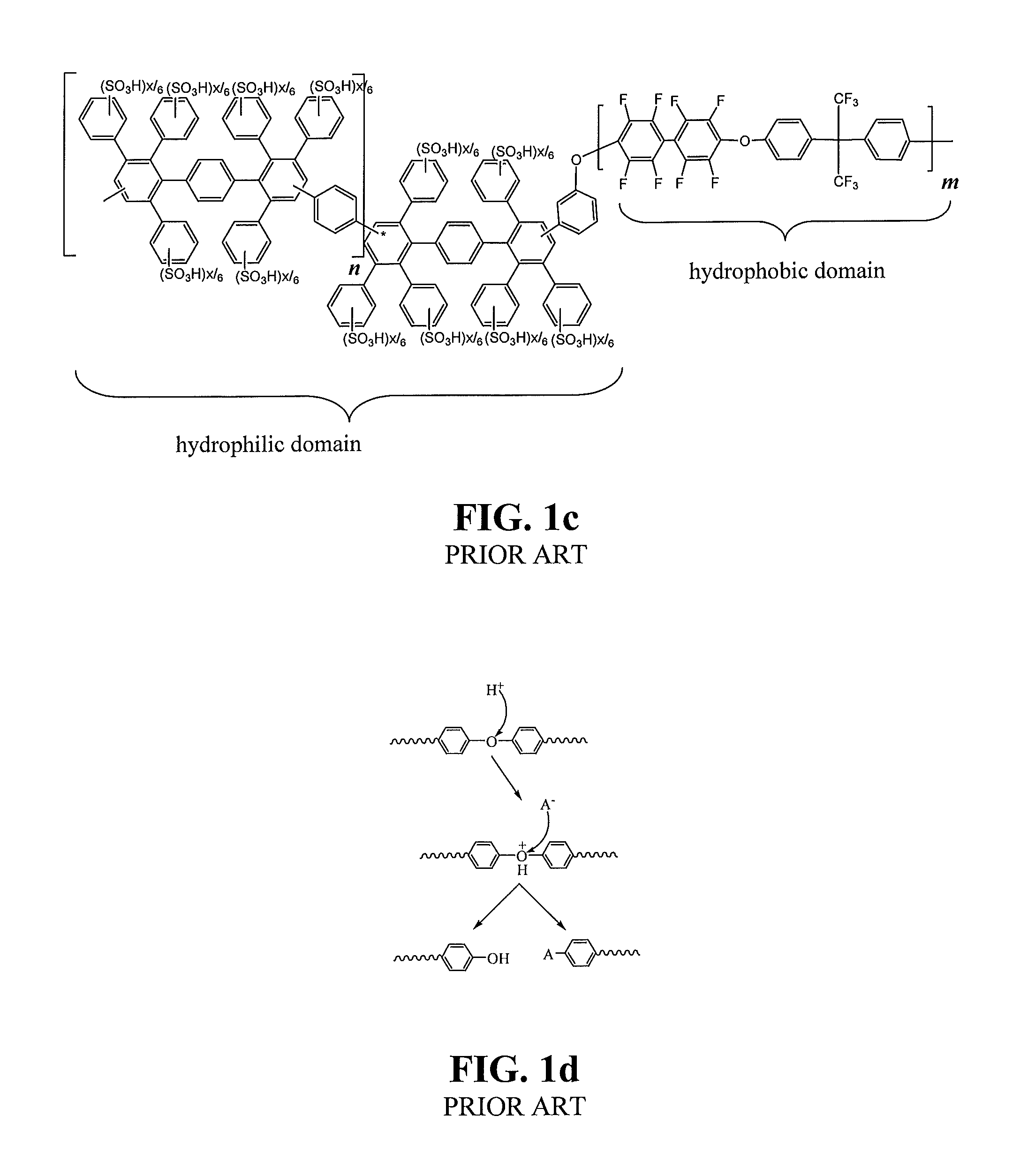 Sulfonated poly(phenylene) copolymer electrolyte for fuel cells