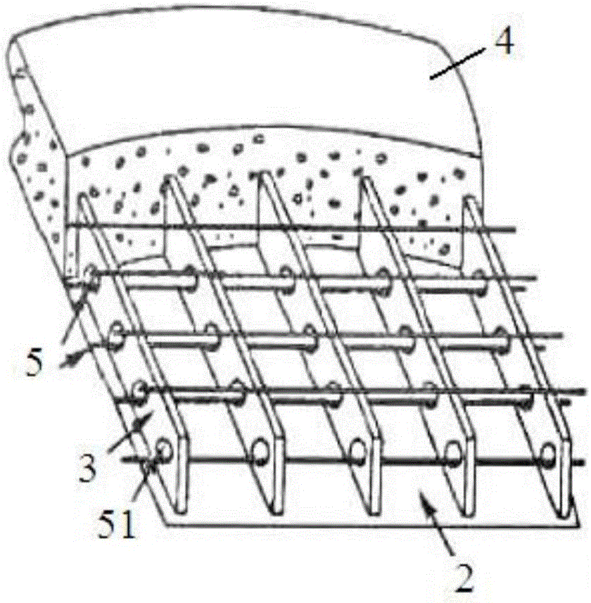 Steel-concrete combination deck plate and construction method thereof