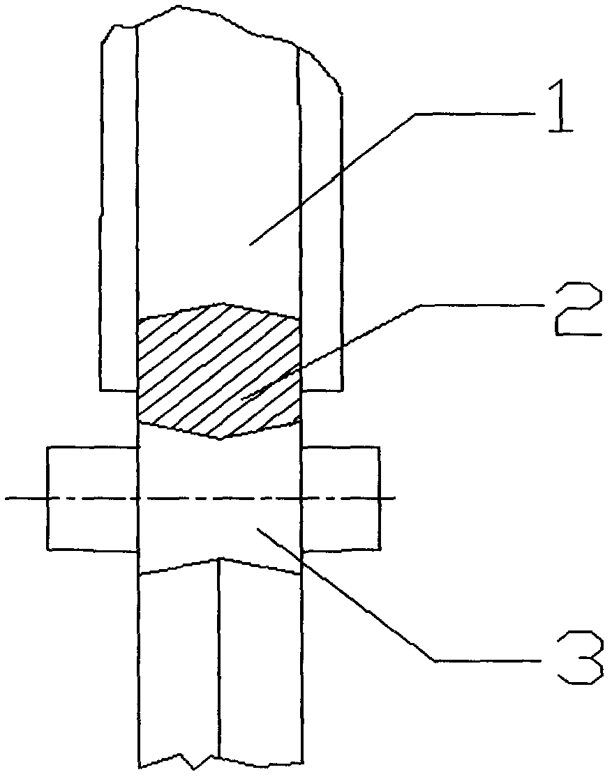 Method for simultaneously rolling and expanding two trapezoid-cross-section flange ring forge pieces