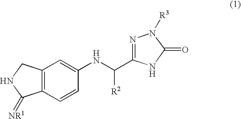 2,3-dihydro-iminoisoindole derivatives