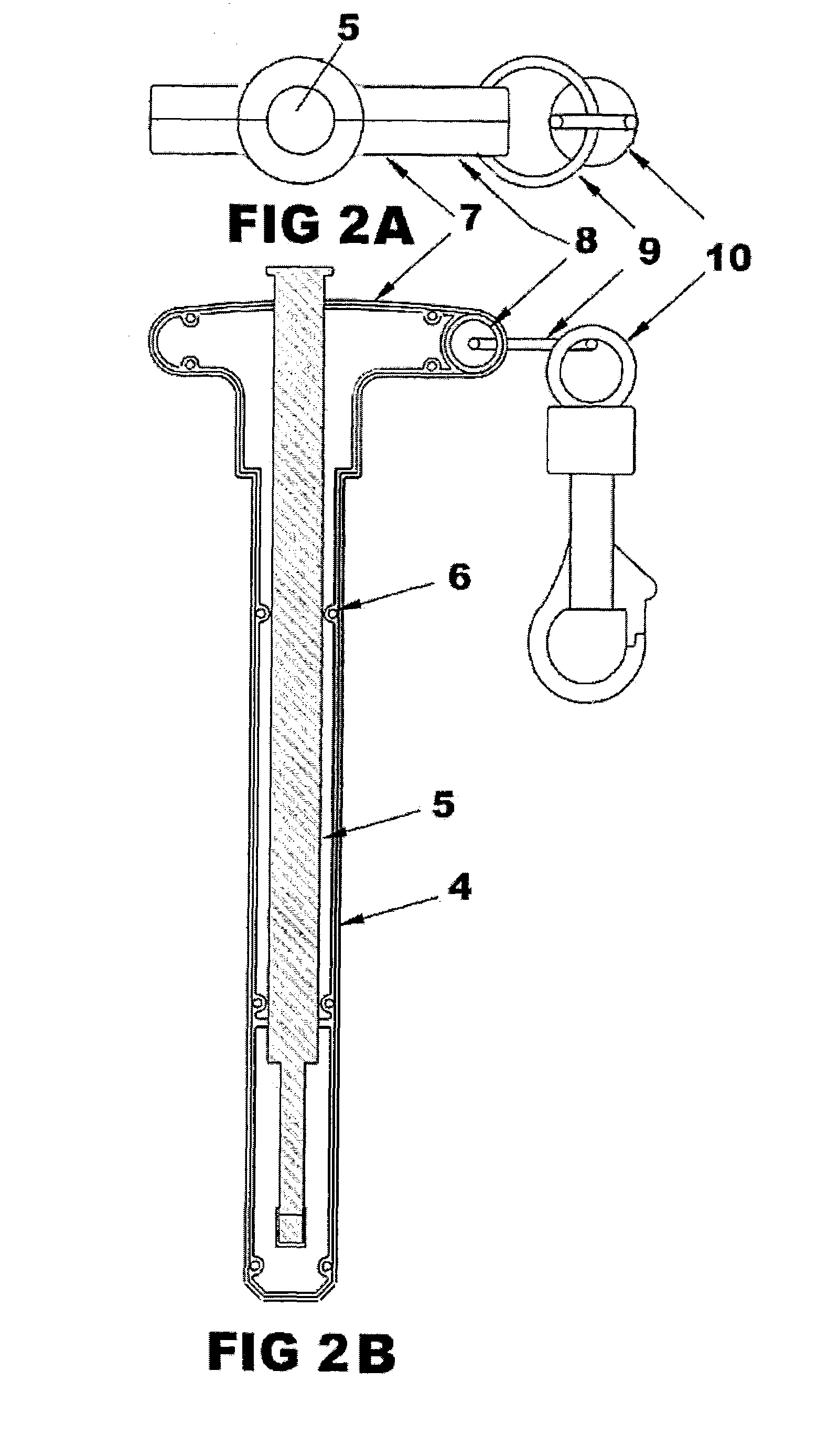 Holding device for sport stacking cups