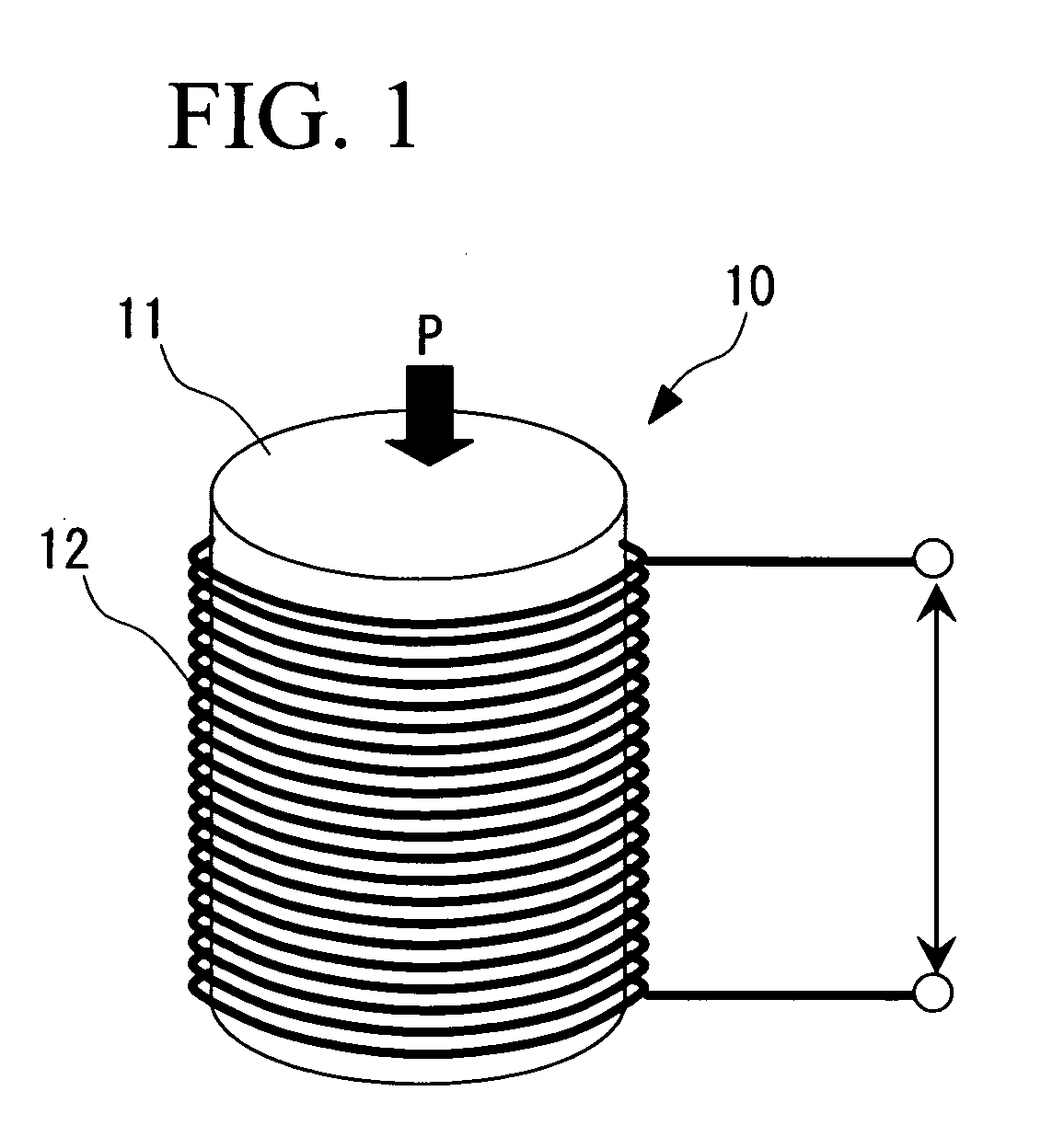 Sensor, magnetostrictive element, assisted bicycle and method for producing magnetostrictive element