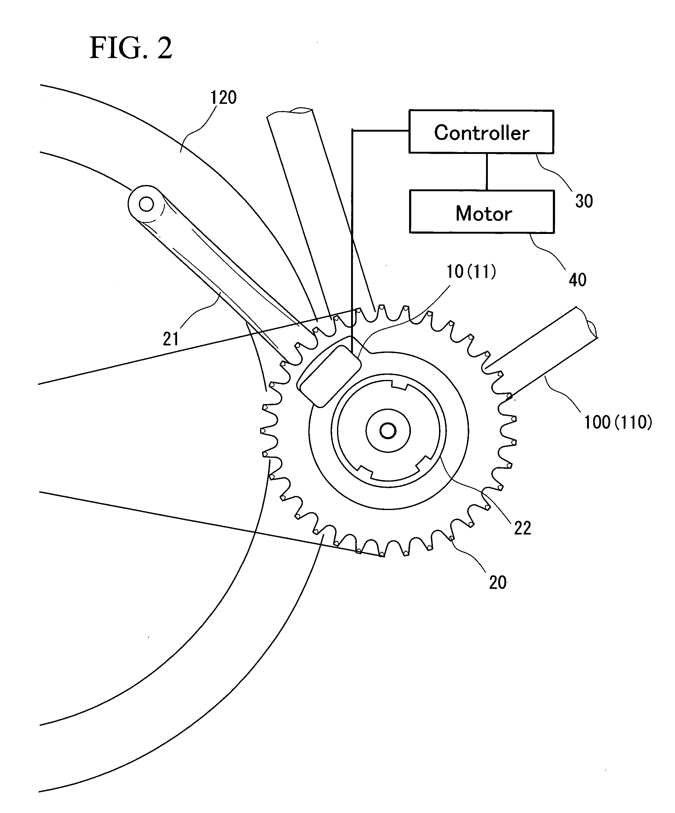 Sensor, magnetostrictive element, assisted bicycle and method for producing magnetostrictive element