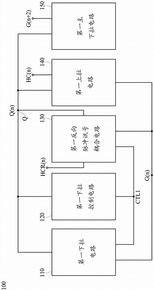 Shifting register circuit