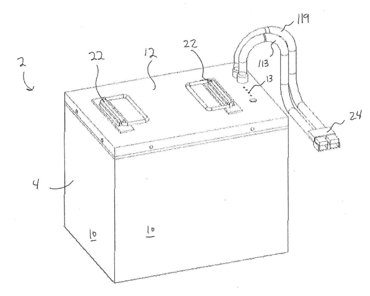 Repairable battery pack device and method of use