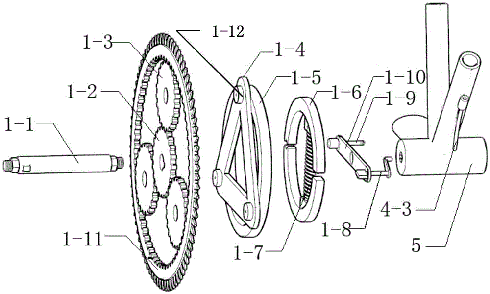 A bicycle linear transmission device