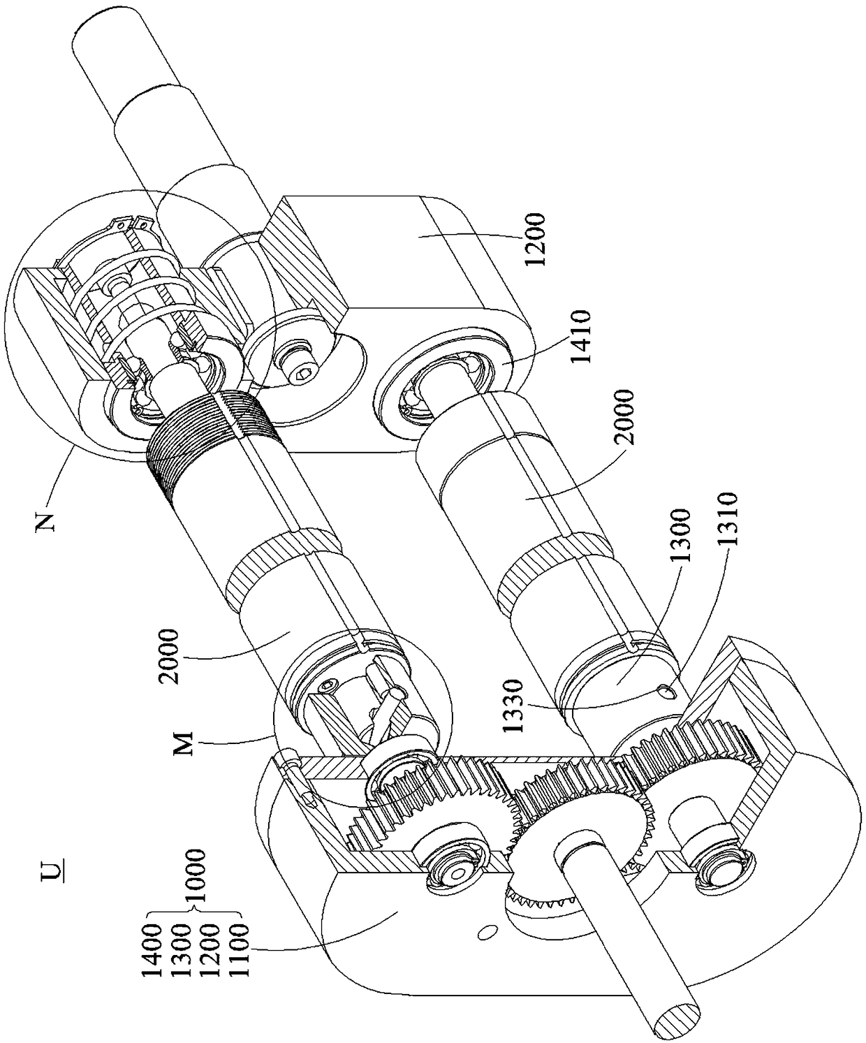 Quick self-locking device and shaft system