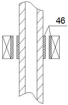 Centrifugal type fusion slag quenching and dry type granulating, and waste heat recovery power generation system and method