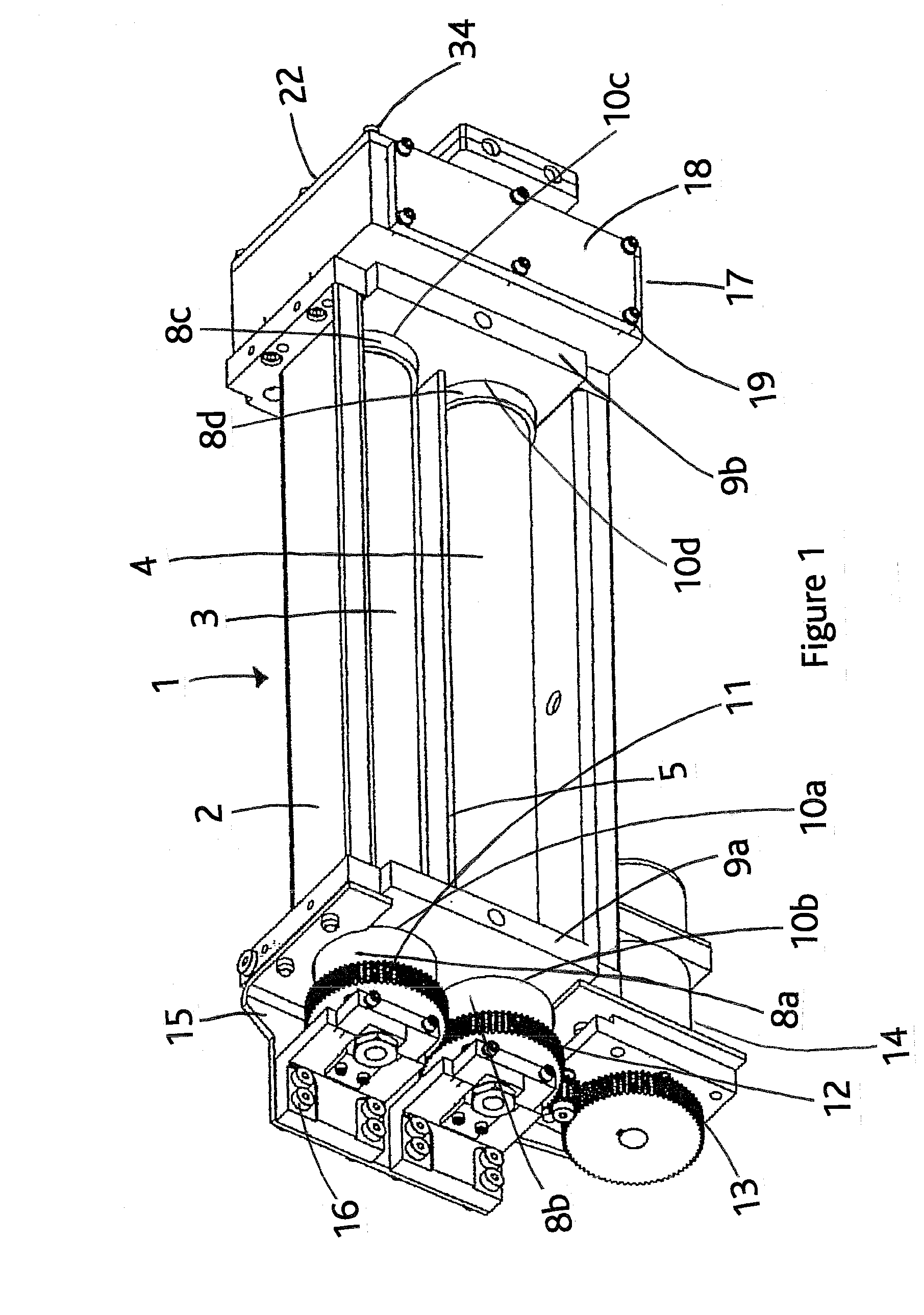 Apparatus for treating substrates