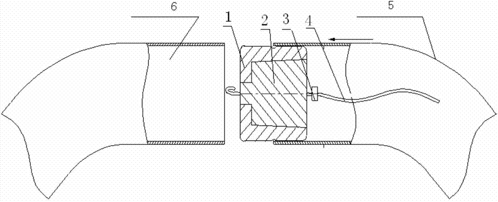Welding missing control device and welding missing control method for butt welding seams of guide pipes in complicated spatial orientation