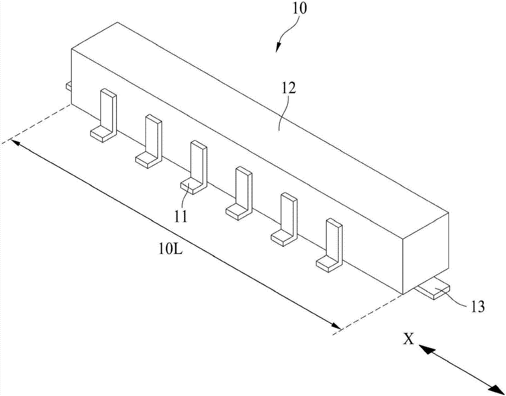 Connector for flat cable