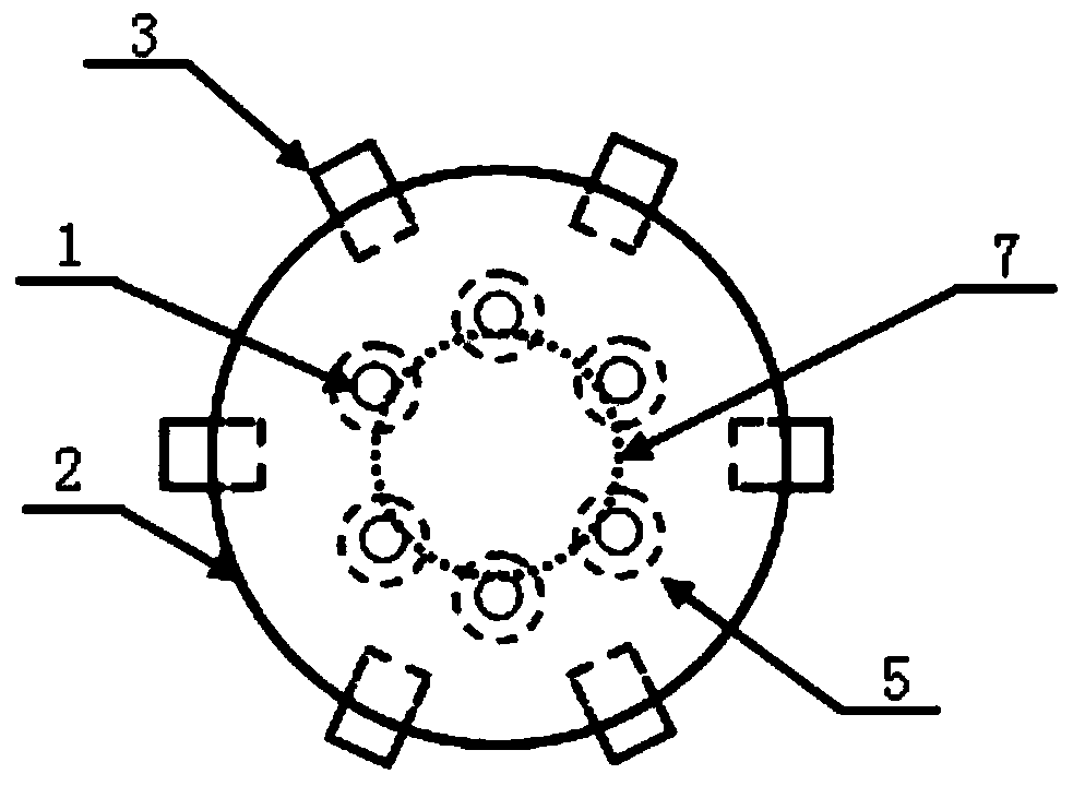 A combined internal combustion type low temperature and low NOx natural gas burner and combustion method