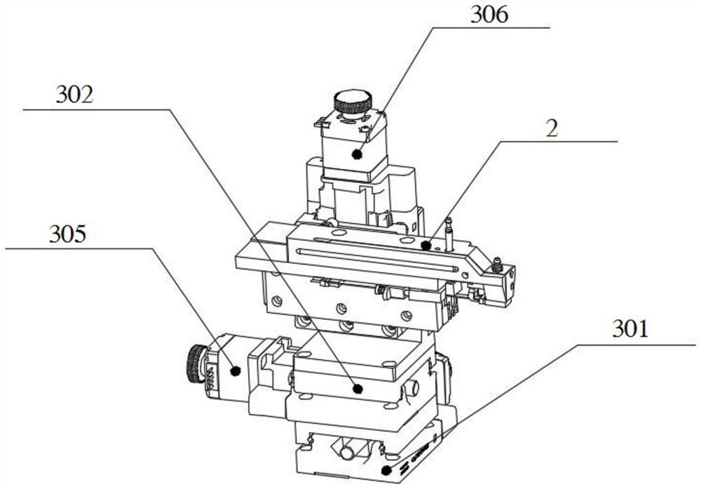 Lens holder and coupling positioning device for multi-channel cob packaging