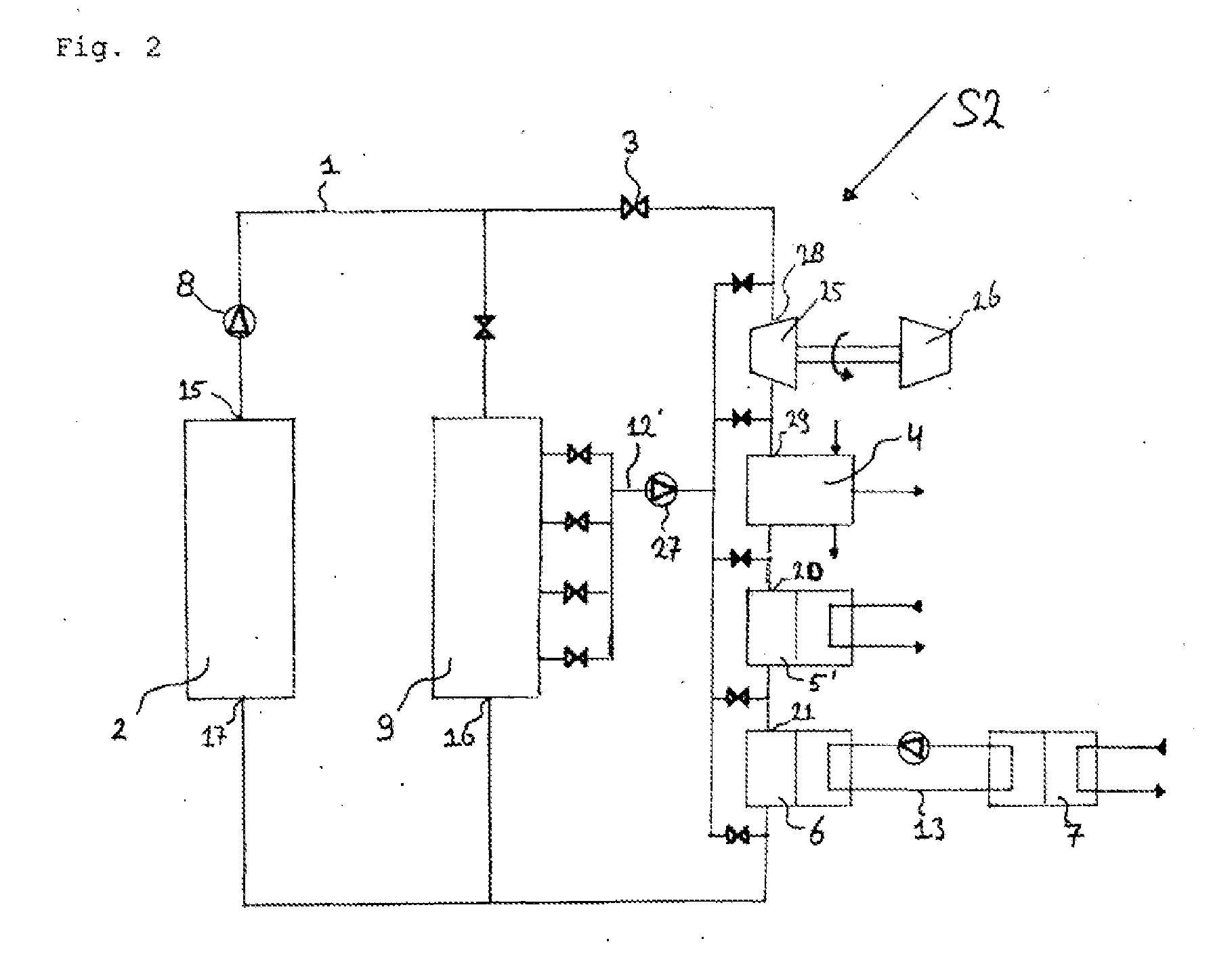 Method and system for utilizing heat in a plant or animal growing device, and greenhouse