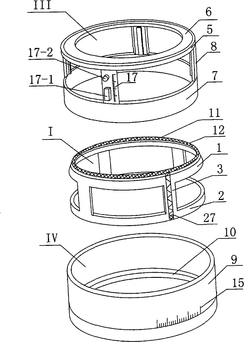 Prepuce peritomy anastomoses device