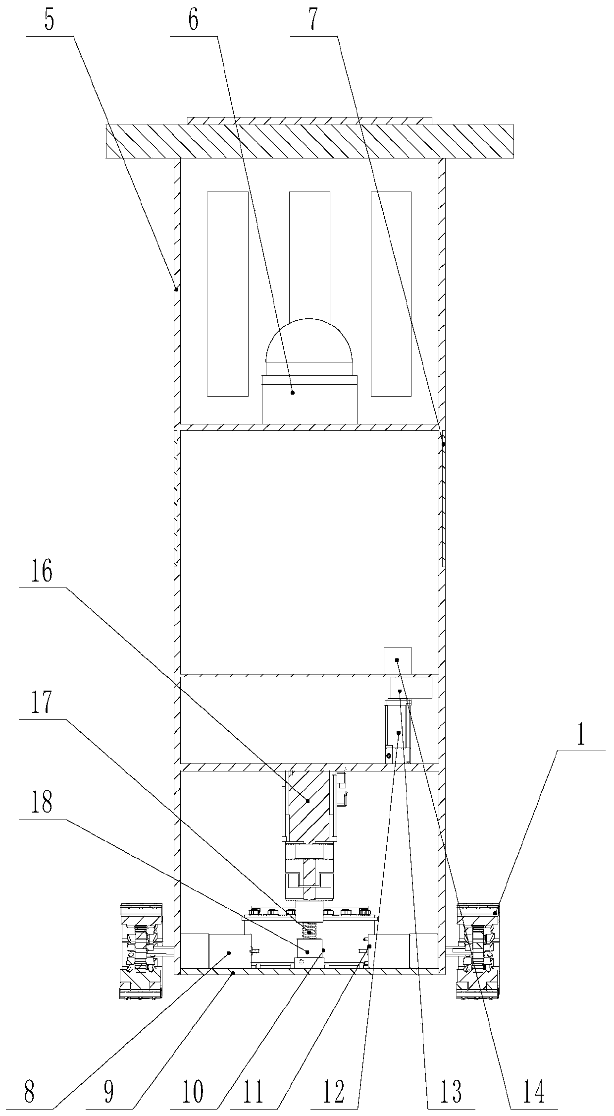 A tidal lane change system and method based on laser ranging and obstacle avoidance