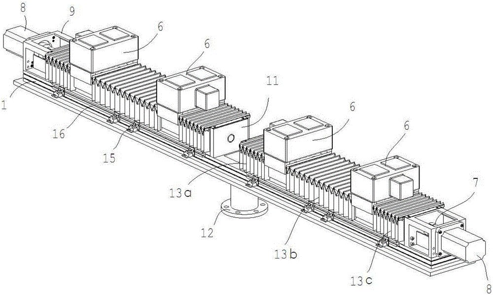 A large-size variable-diameter robotic fixture for processing pipe pile end plates