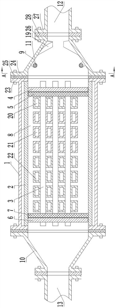 Mixed water pretreatment method for sintering production