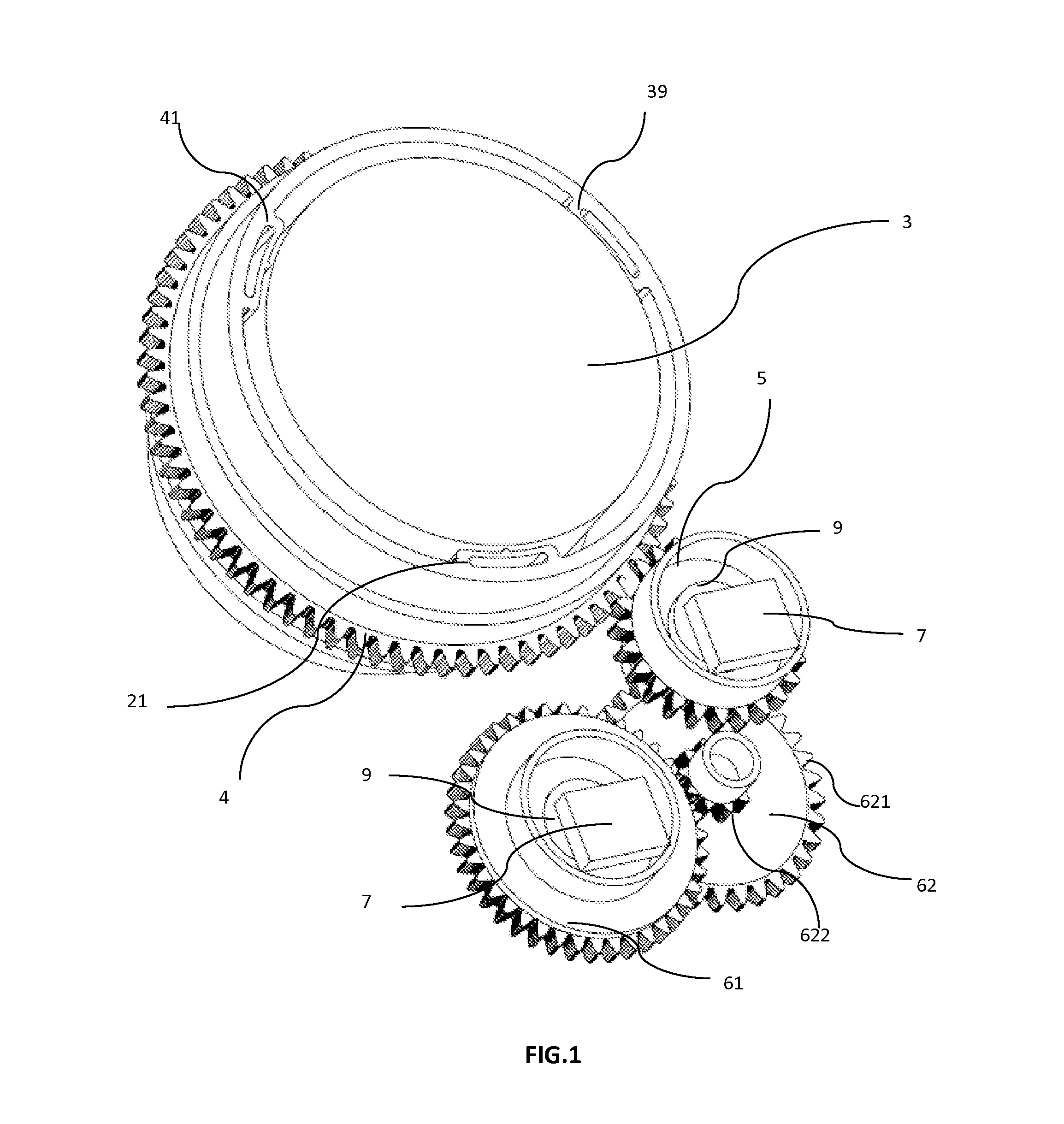 Device and method for detecting absolute multi-turn rotation angle