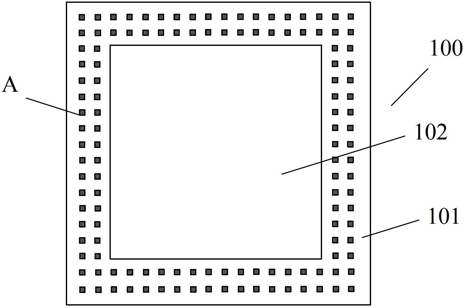 Semiconductor bond pad structure and integrated circuit