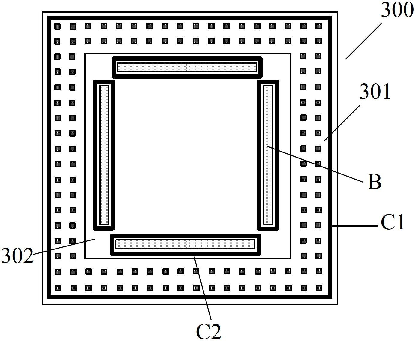 Semiconductor bond pad structure and integrated circuit