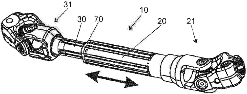 Steering shaft for a motor vehicle