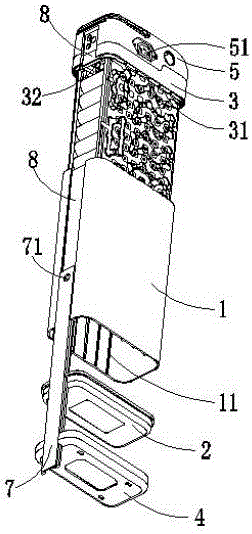 Battery case and assembly method thereof