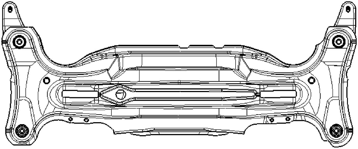 car rear subframe