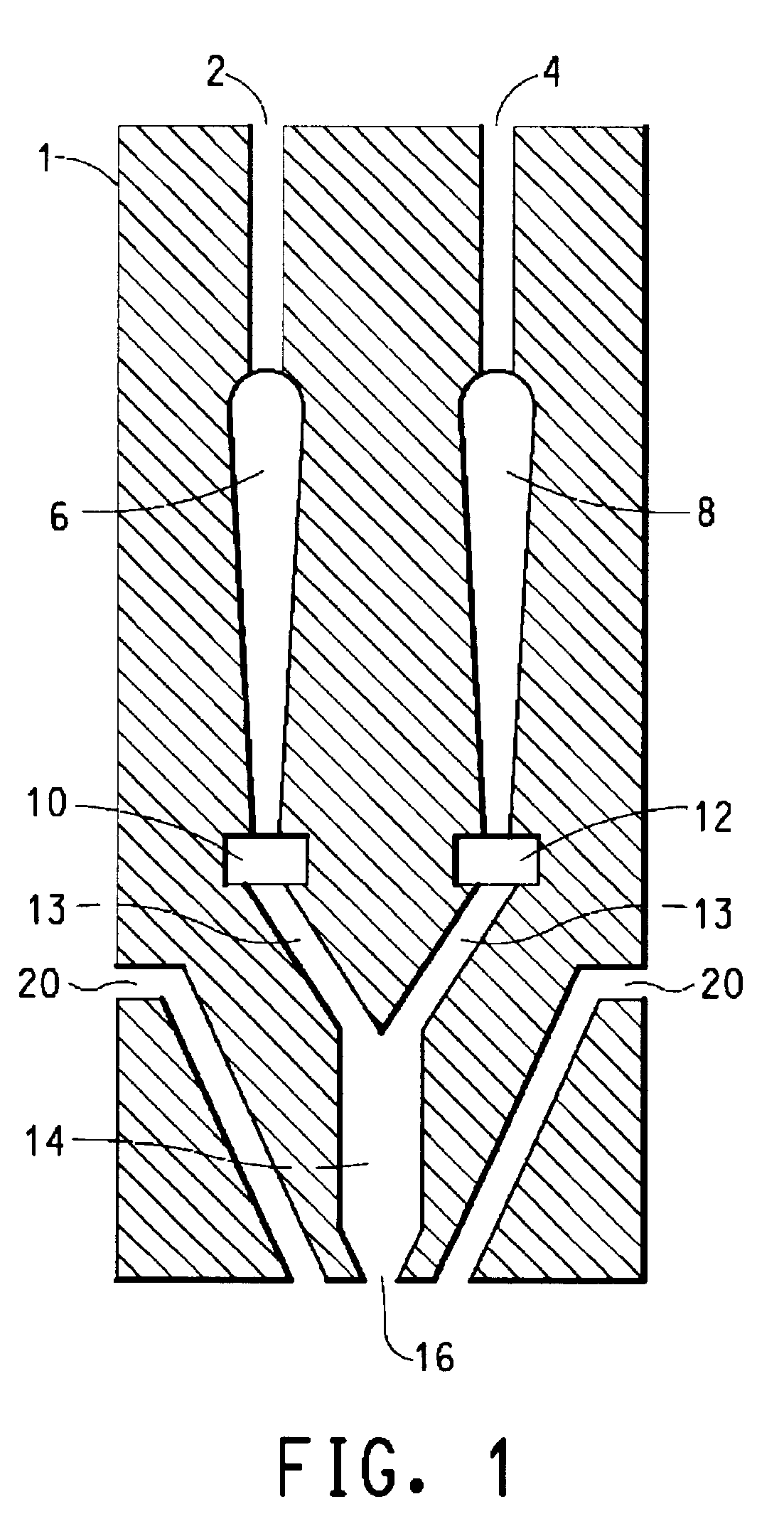 Process and apparatus for making multi-layered, multi-component filaments