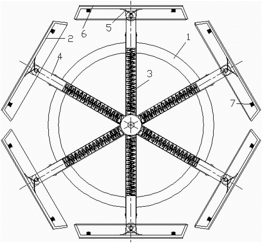 Multi-category geographical environment walking pedal wheel