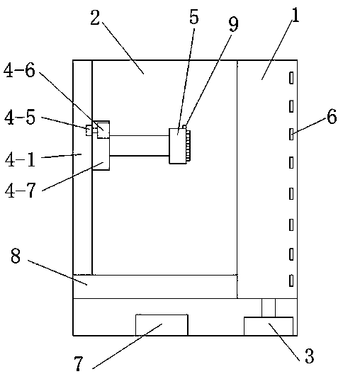 Method for removing paper advertising on outdoor advertising lamp box