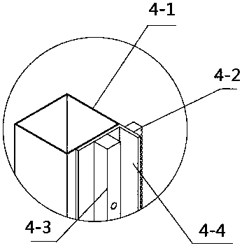 Method for removing paper advertising on outdoor advertising lamp box