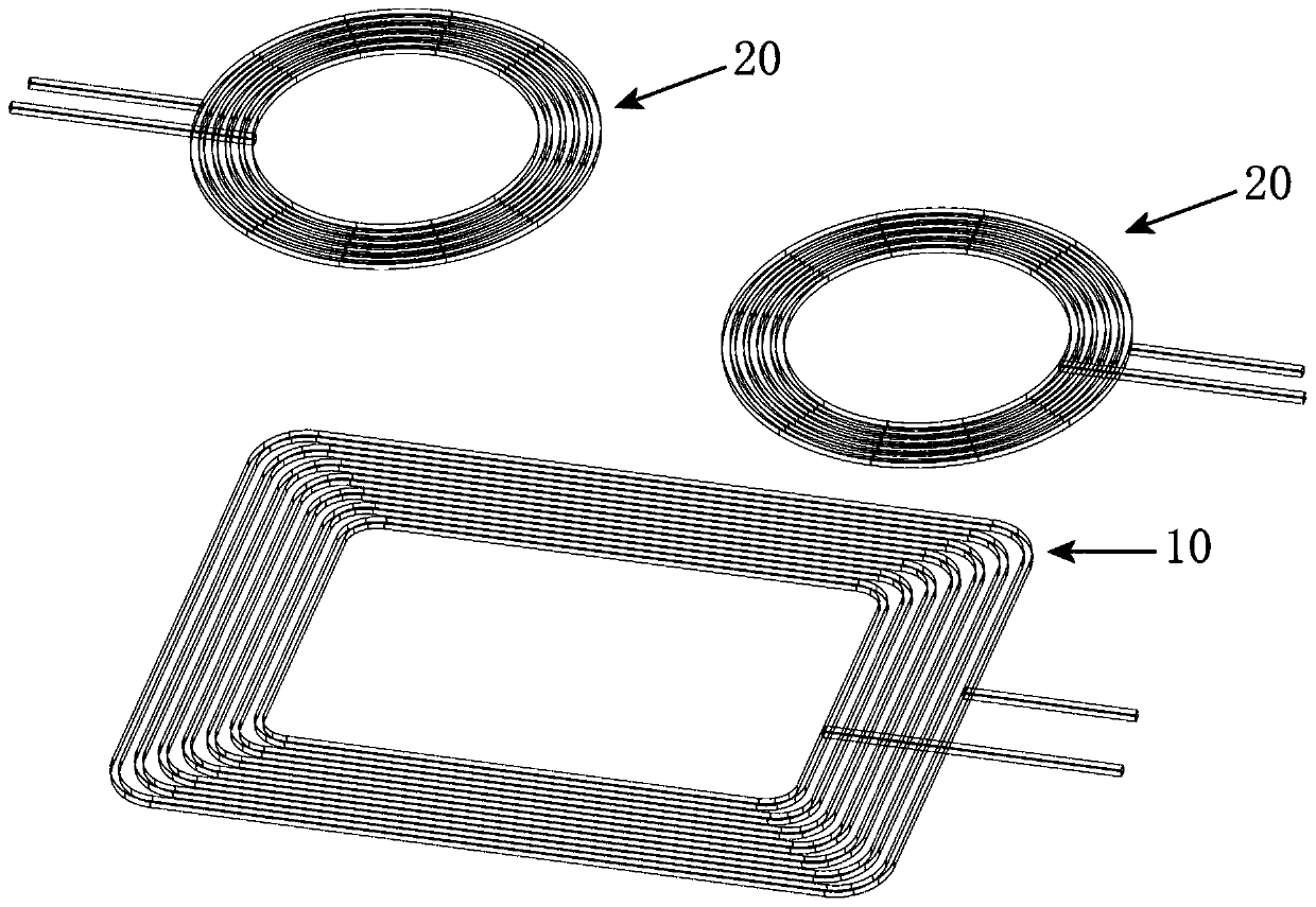 Wireless power transmission system based on single resonance coil