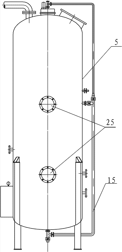 Rotary distribution and membrane flash evaporation specific gravity differential concentrator