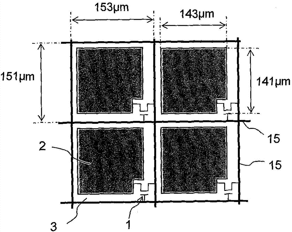 Color filter for color display device