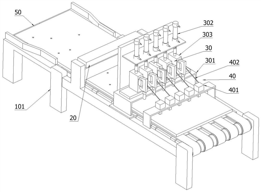 A device and method for detecting pits on the surface of a plate