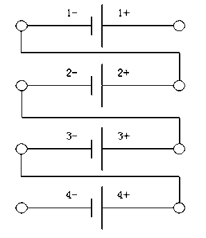 Conversion device for mutually converting serial connection and parallel connection among monomers or modules in battery pack