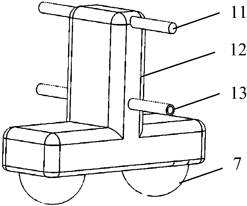 Mobile modular radiation shielding wall