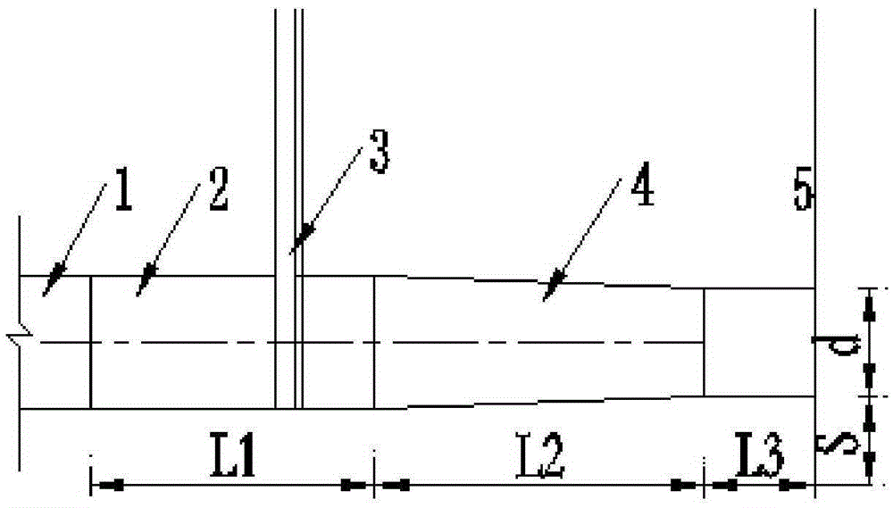 Pressurized sudden expansion sudden drop circular jet energy dissipator