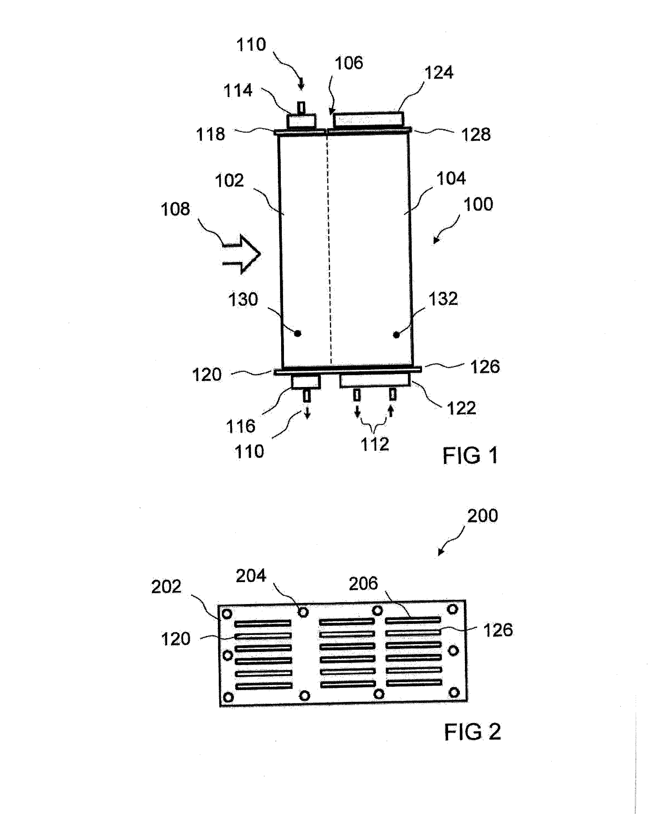 Heat exchanger for cooling charge air